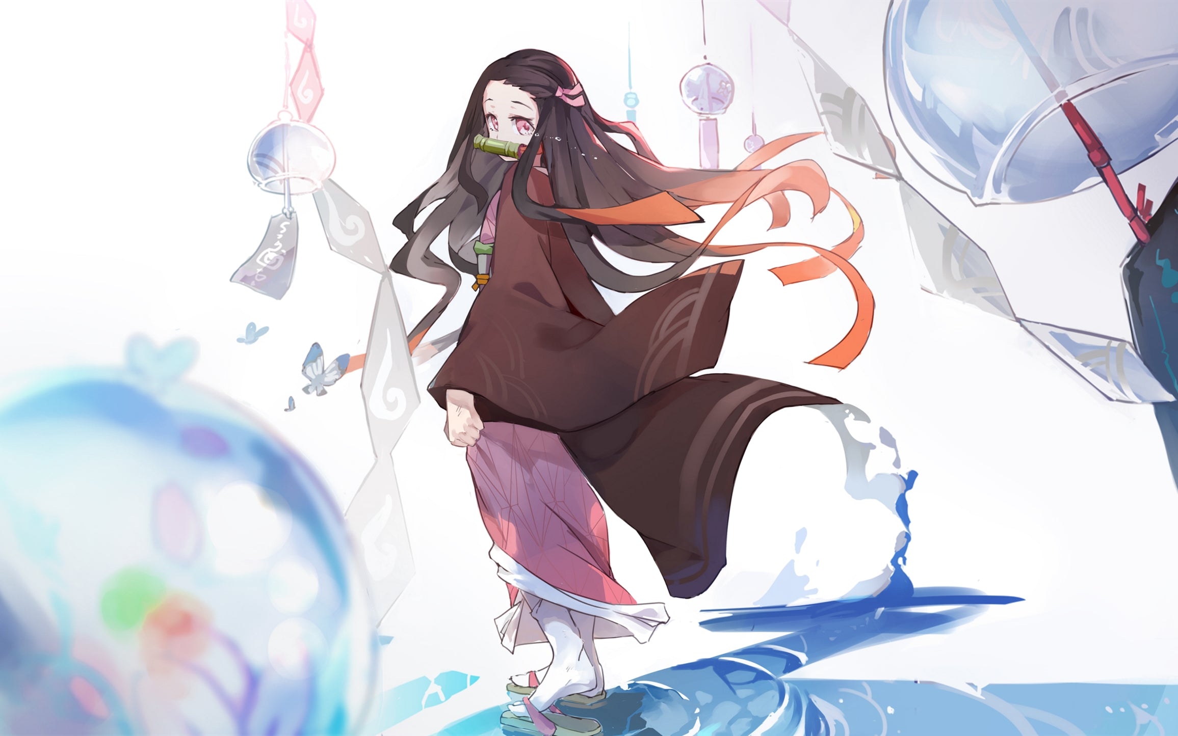Demon slayer Nezuko vinyl poster