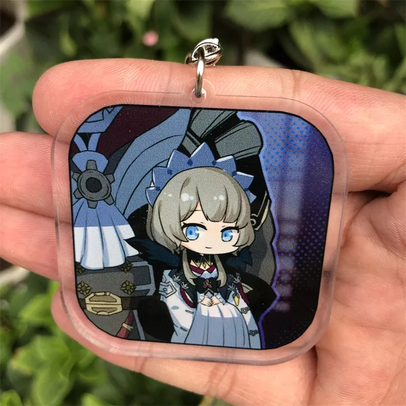 Genshin Impact Character Fatui harbinger Marionette Acrylic Keychain