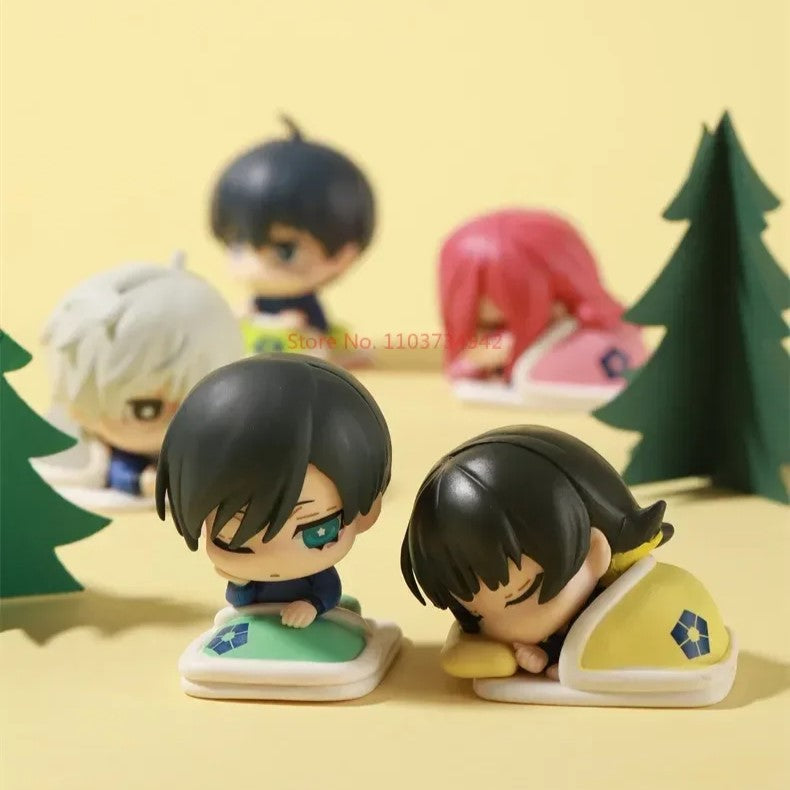 Blue Lock Sleeping Chibi Figures
