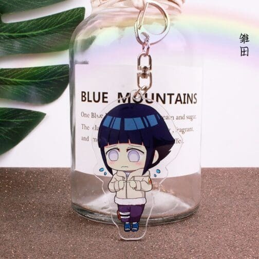Naruto Character Hinata Hyuga Acrylic Keychain