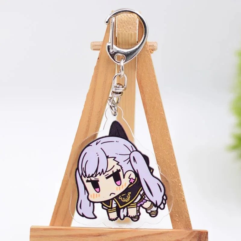 Black Clover Character Noelle Acrylic Keychain