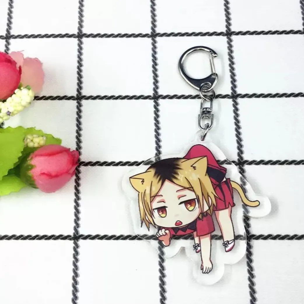 Haikyuu!! Character Kenma Neko Acrylic Keychain