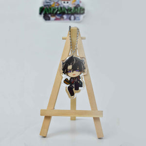 Genshin Impact Fontaine and Sumeru Character keychain ( Navia, Kninch, Furina, Arlecchino, Wriothesley)