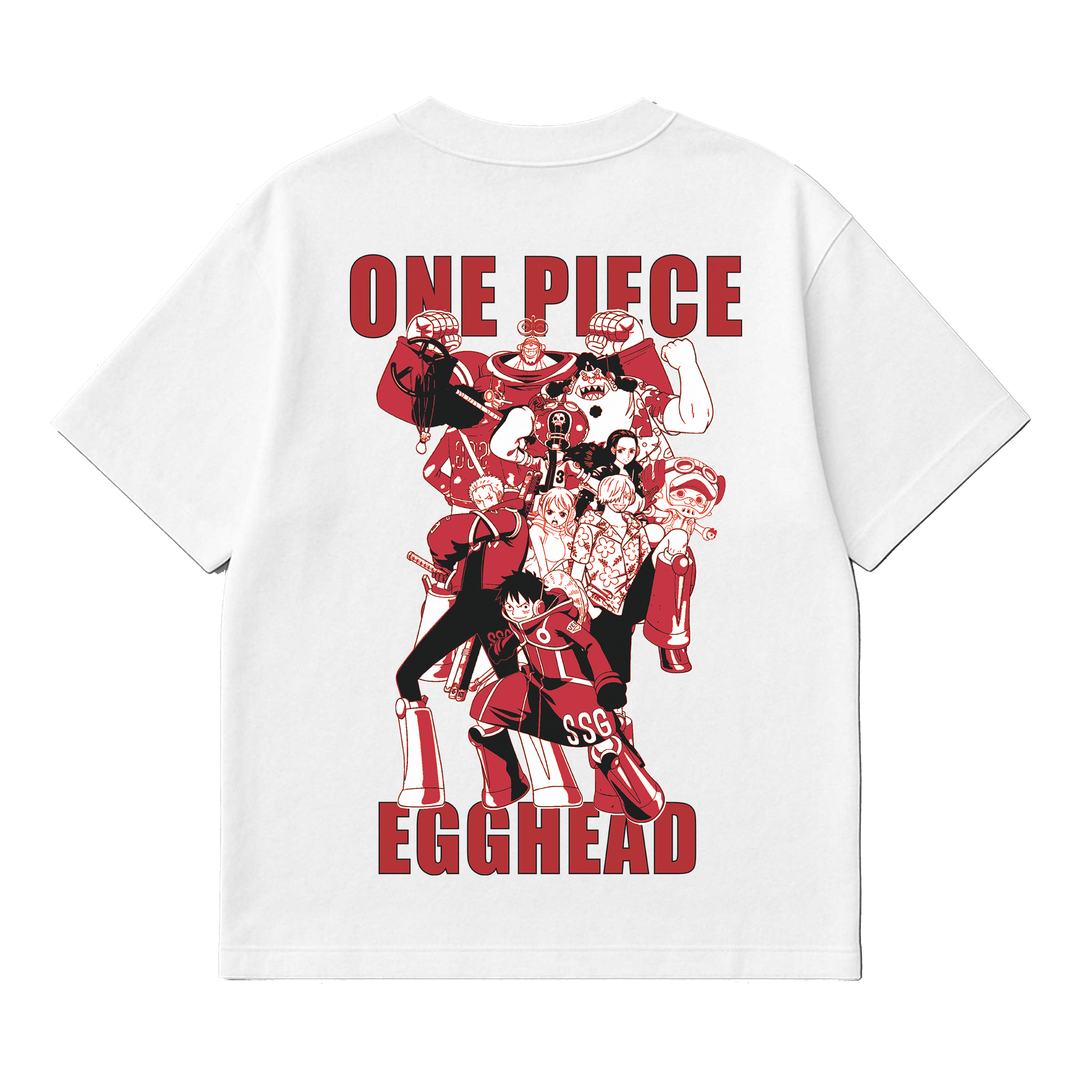 ONE PIECE EggHead inspired Oversized Tee