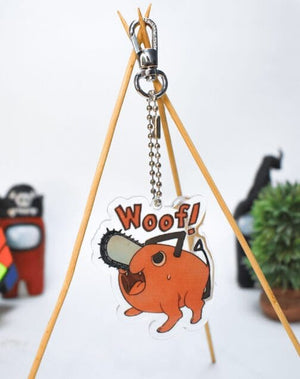 Chainsaw Man Pochita Acrylic Keychain