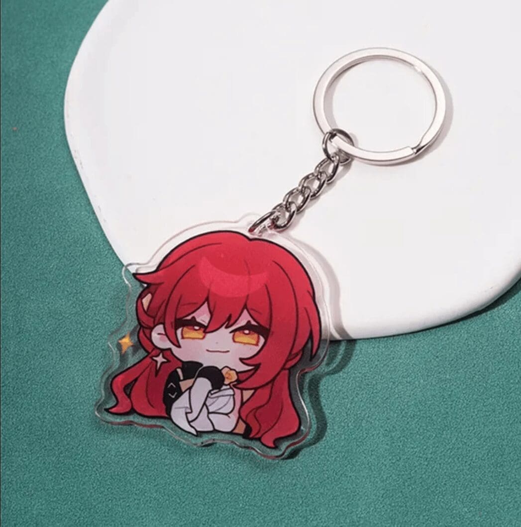 Honkai Star Rail Himeko Acrylic Keychain