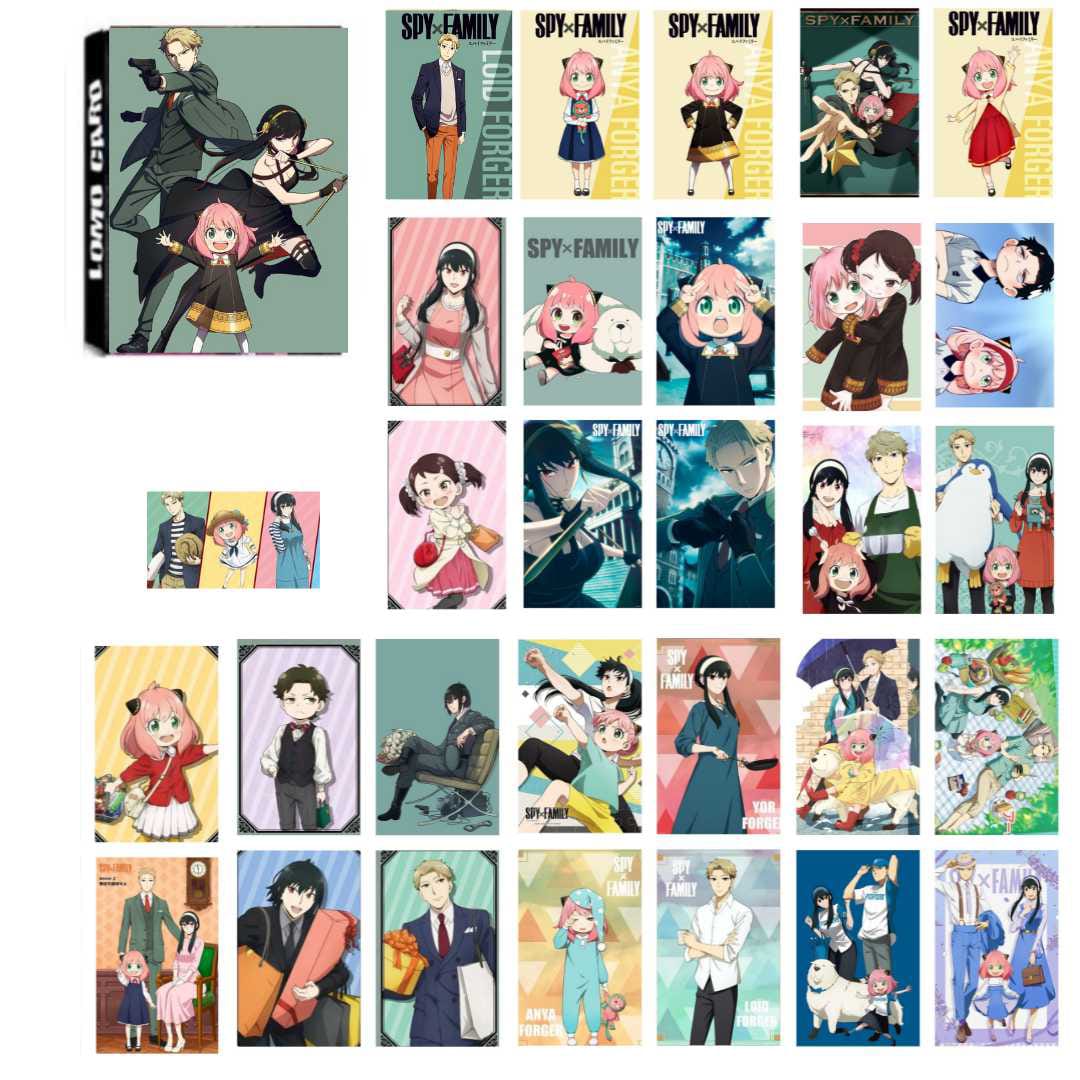 Spy X Family Lomocards 30Pcs