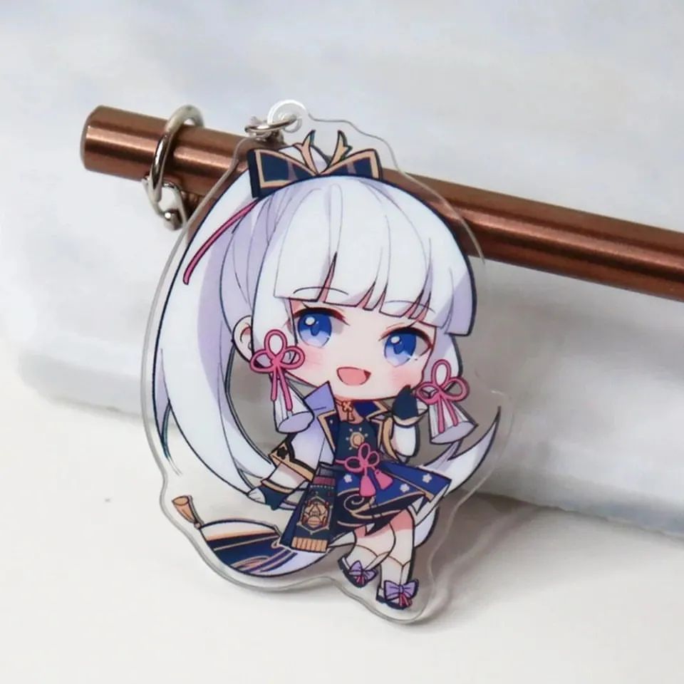 Genshin Impact Kamisato ayaka Keychain