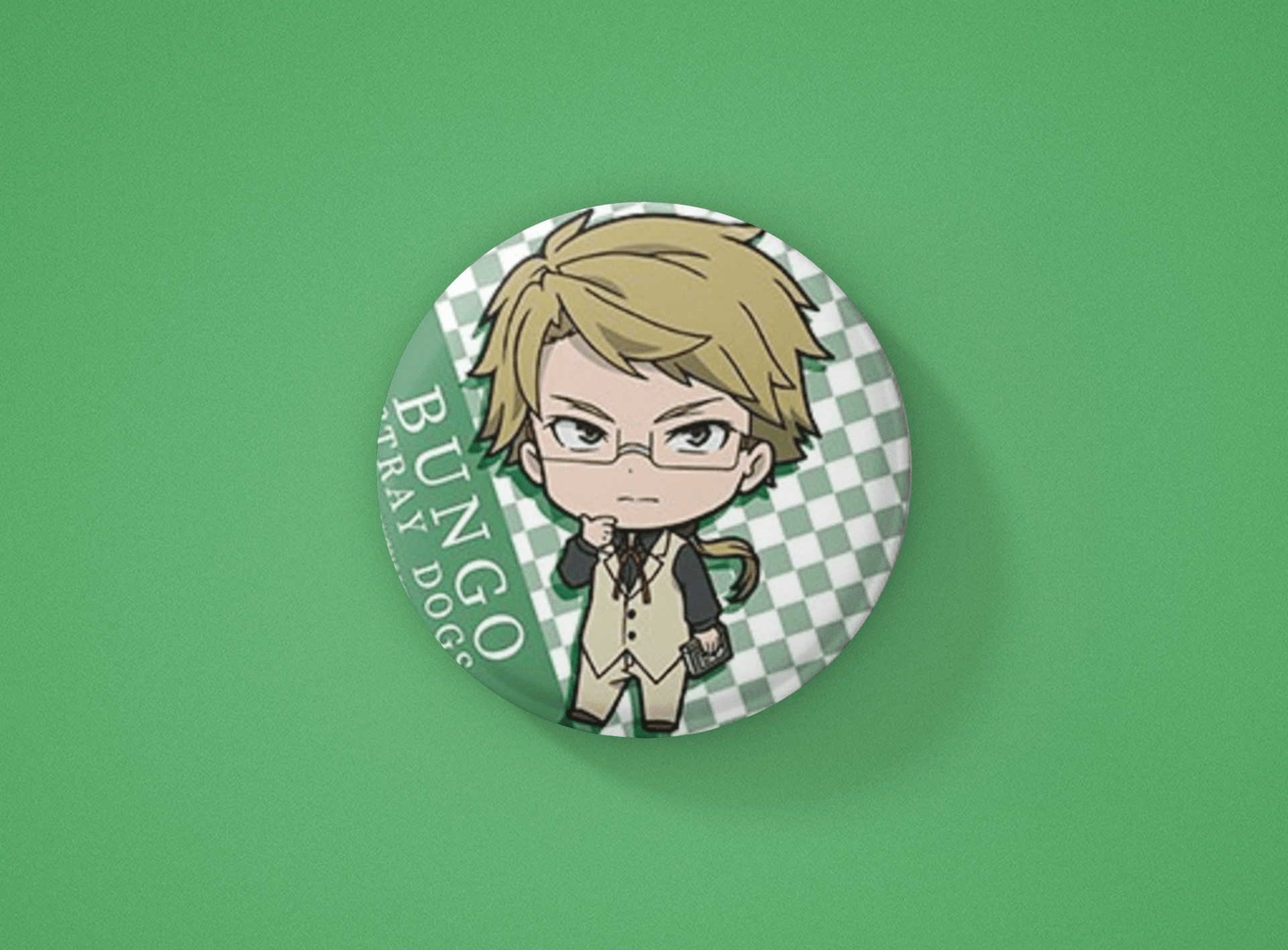 Bungo Stray Dogs Character Kunikida Pinbadge