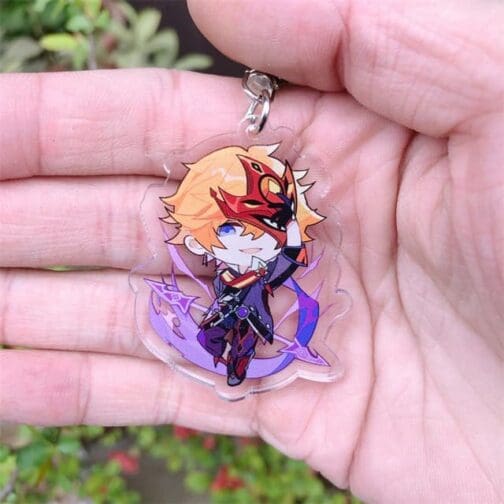 Genshin Impact Childe Delusion Acrylic Keychain