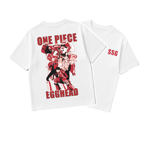ONE PIECE EggHead inspired Oversized Tee