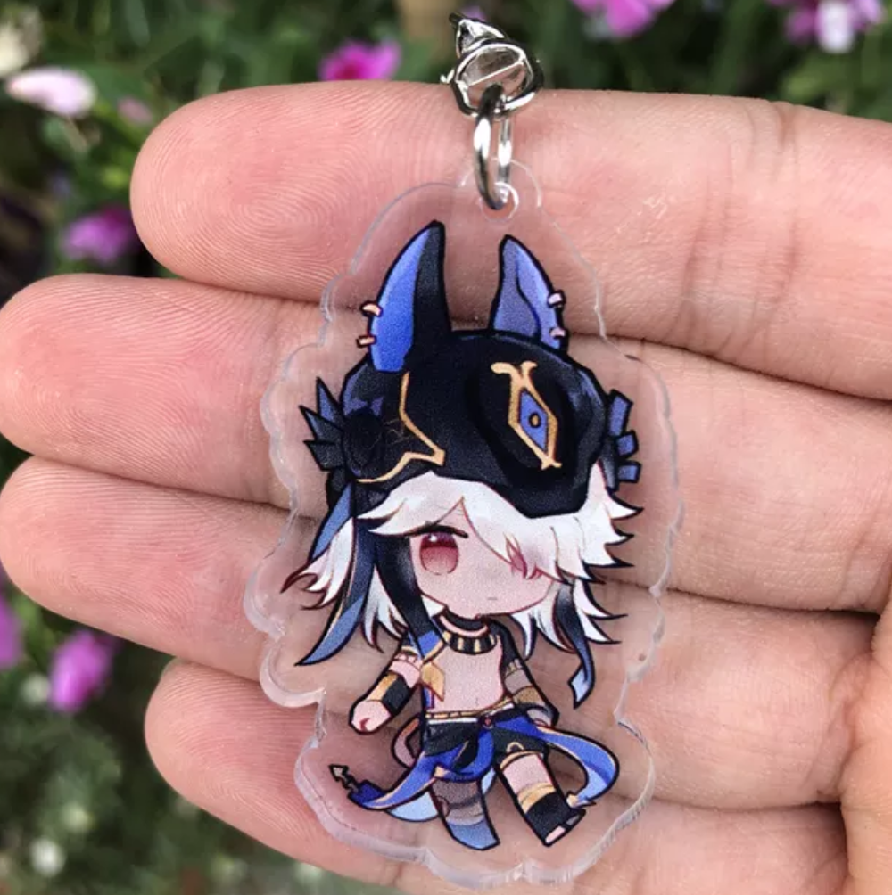 Genshin Impact Cyno Keychain