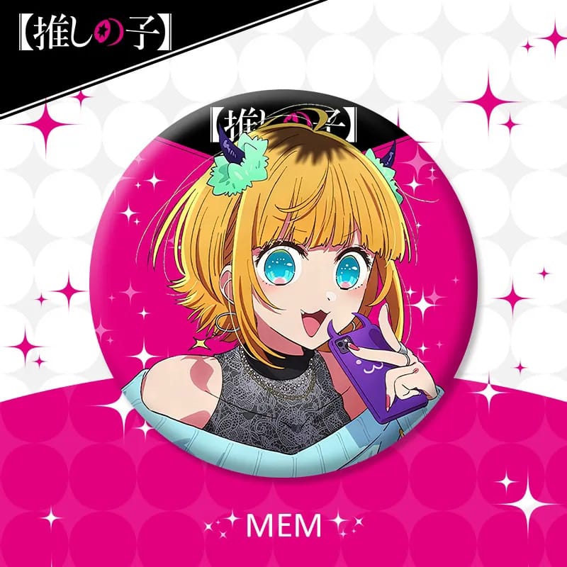 Oshi No Ko Character Mem Pinbadge