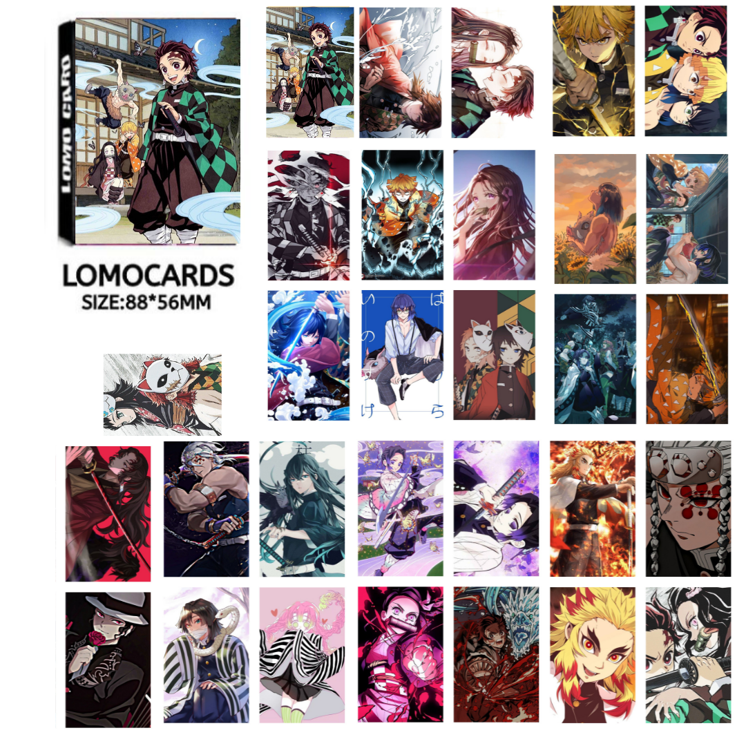 Demon Slayer Lomocards 30 Pcs