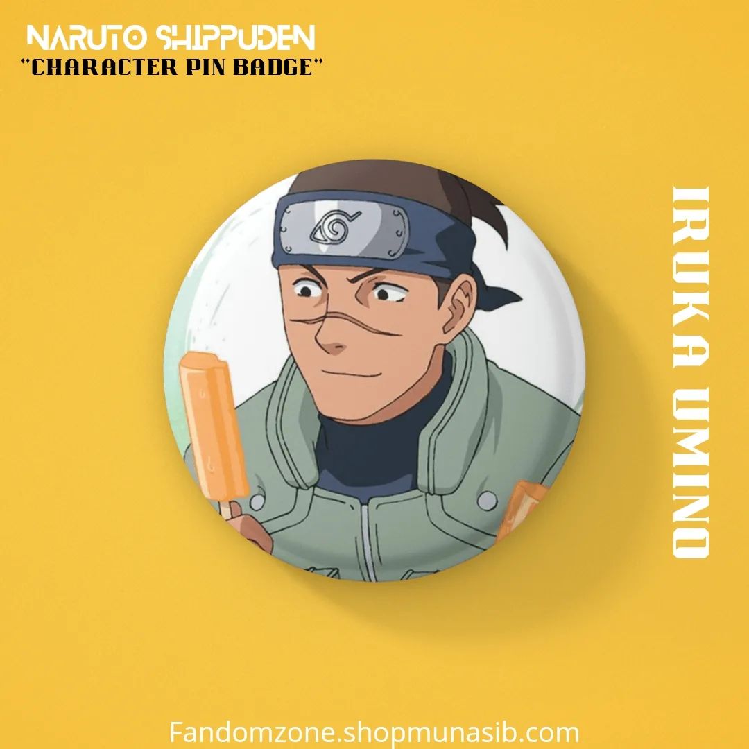 Naruto Shippuden Character iruka Umino Pinbadge