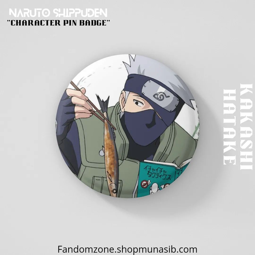 Naruto Shippuden Character kakashi hatake Pinbadge