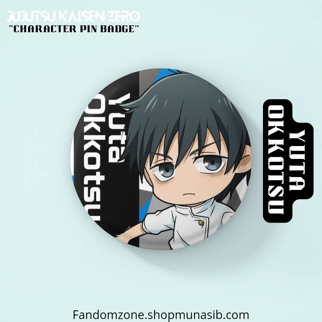 Jujutsu Kaisen 0 Yuta Okkotsu Pinbadge