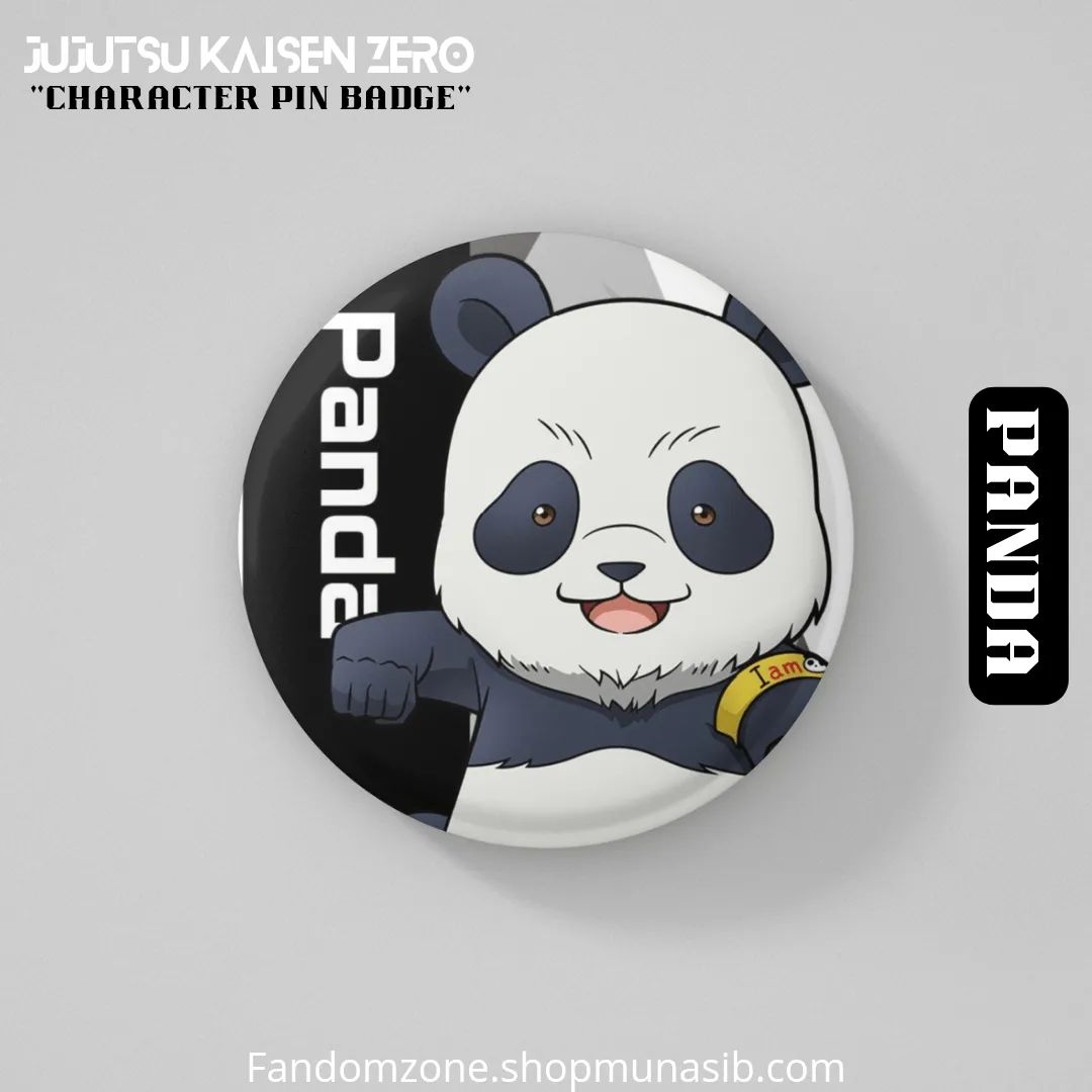Jujutsu Kaisen 0 Character Panda Pinbadge