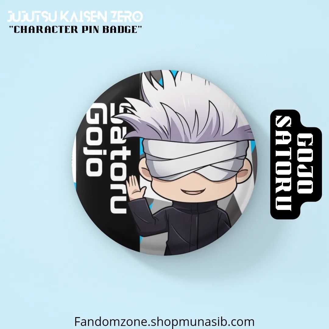 Jujutsu Kaisen 0 Character Gojo Saturo Pinbadge