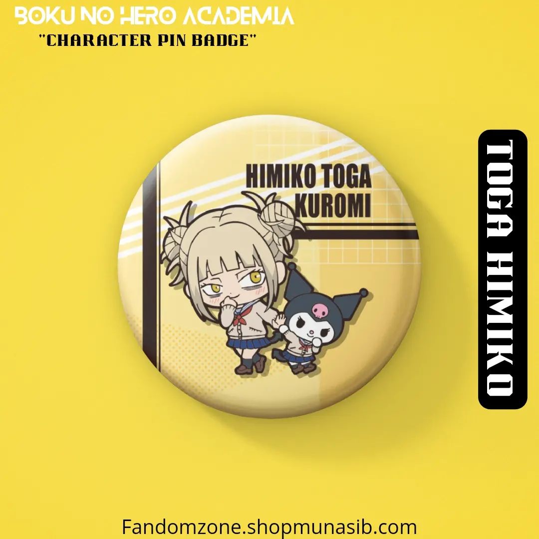 My hero Academia Toga Himiko Pinbadge
