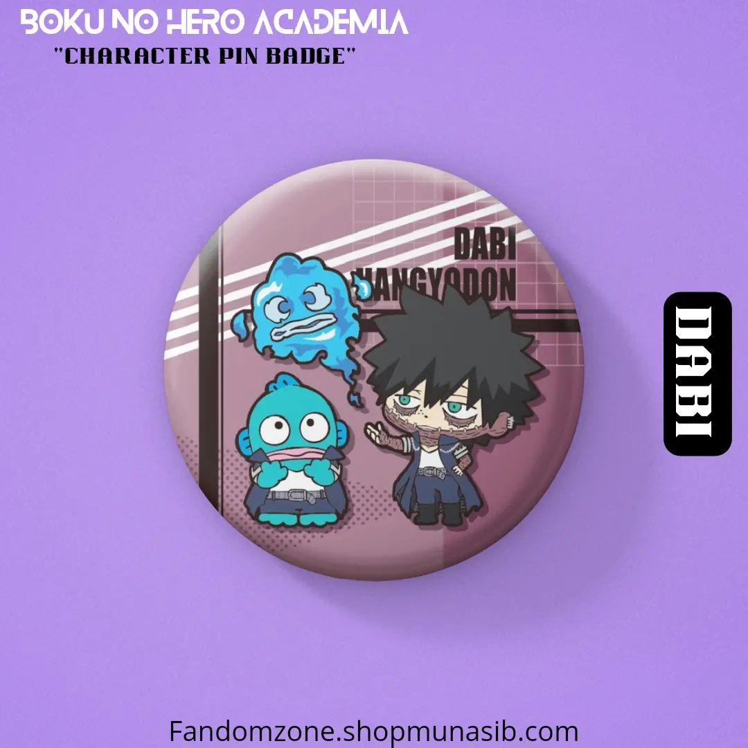 My hero Academia Dabi Pinbadge