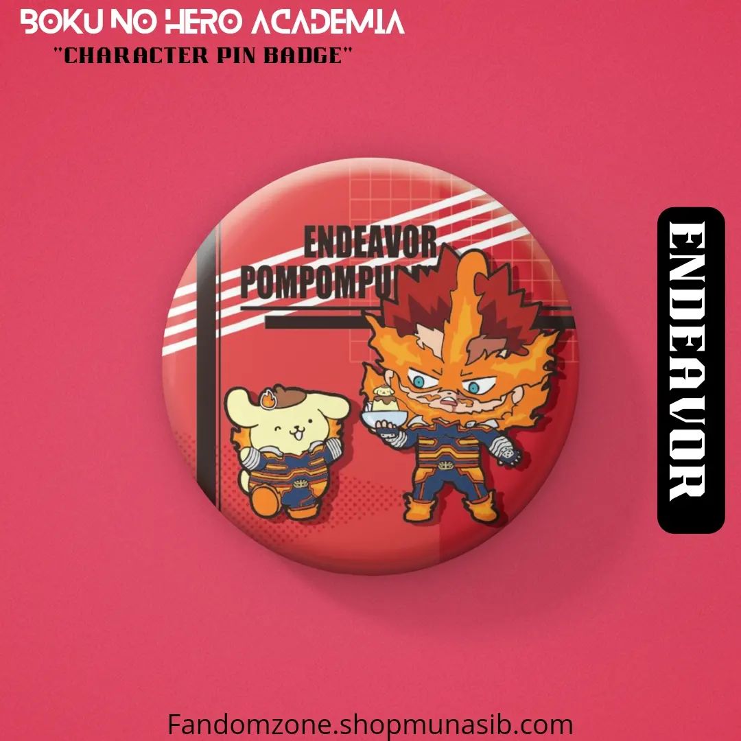 My hero Academia Endeavor Pinbadge