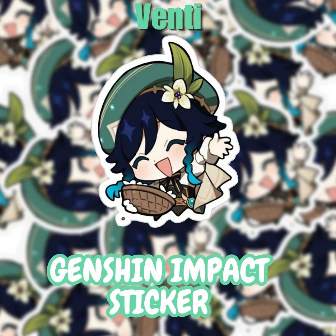 Genshin Impact Venti I sticker