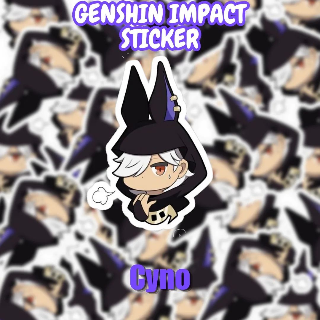 Genshin Impact Cyno I sticker
