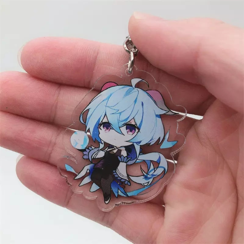 Genshin Impact Character Ganyu Acrylic Keychain