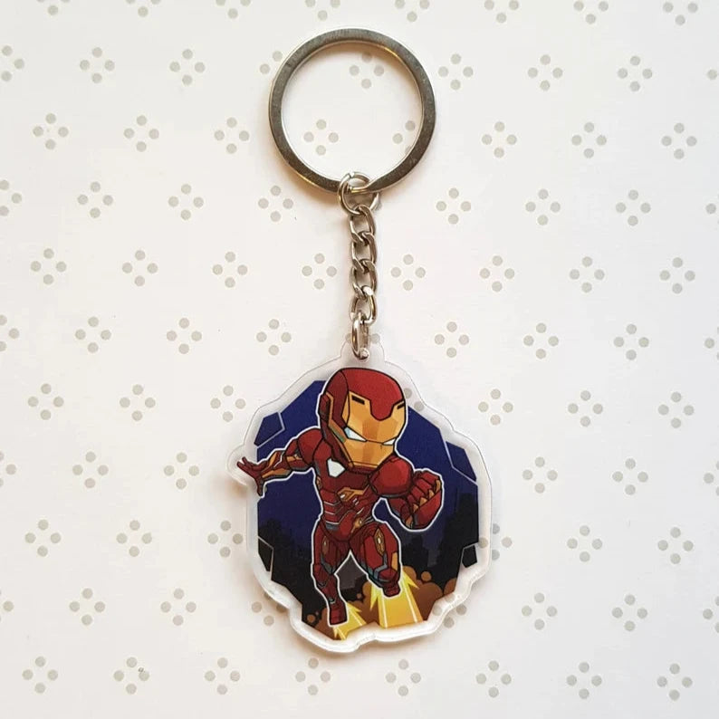 Iron Man Acrylic Keychain