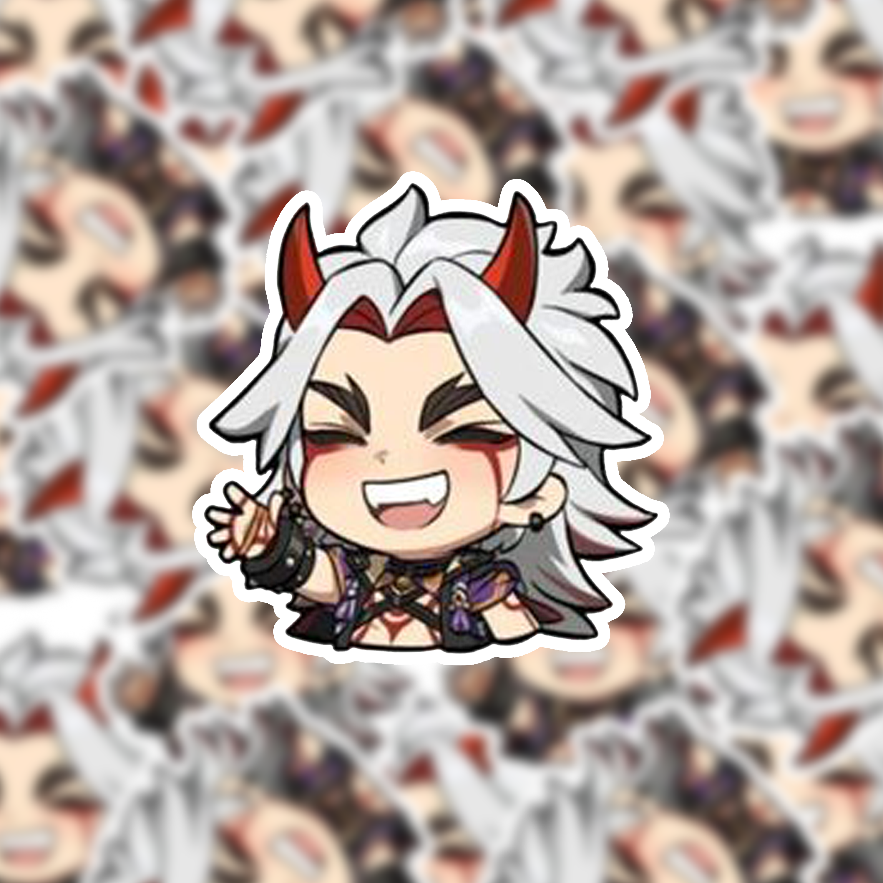 Genshin Impact Itto I sticker