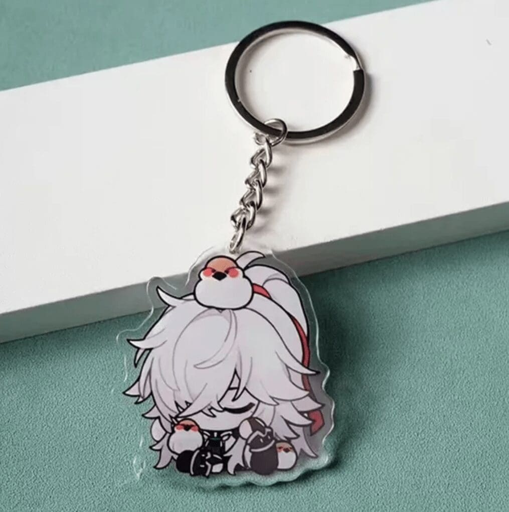 Honkai Star Rail Jing Yuan Acrylic Keychain