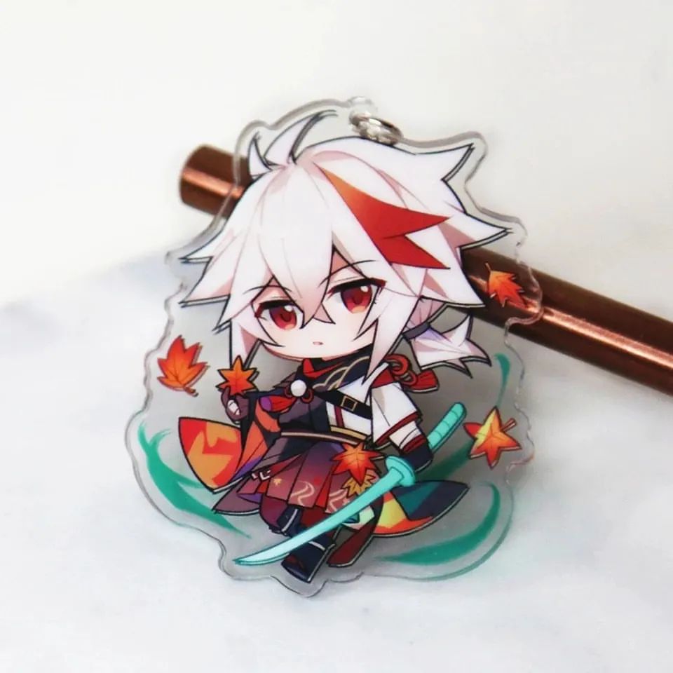 Genshin Impact Character Kazuha Acrylic Keychain