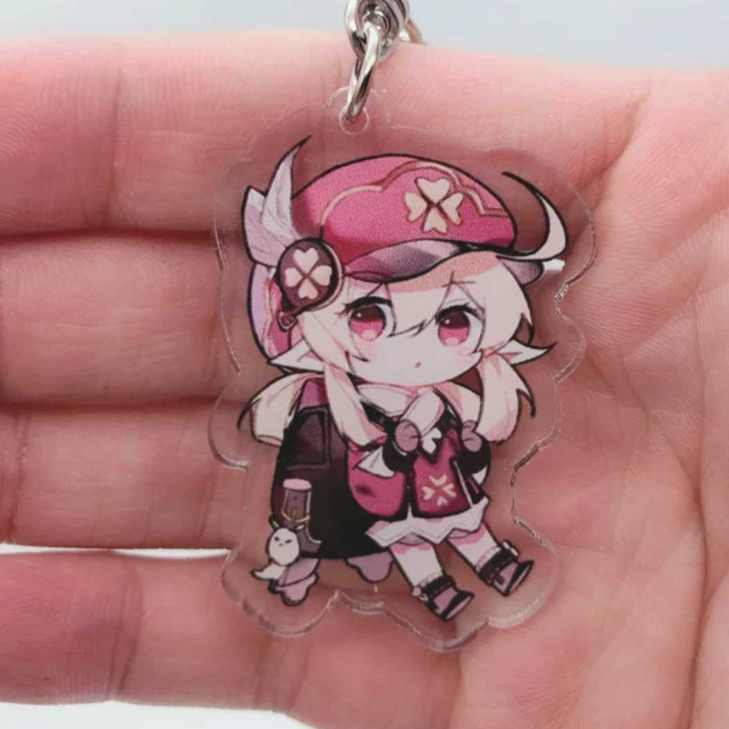 Genshin Impact Character Klee Acrylic Keychain