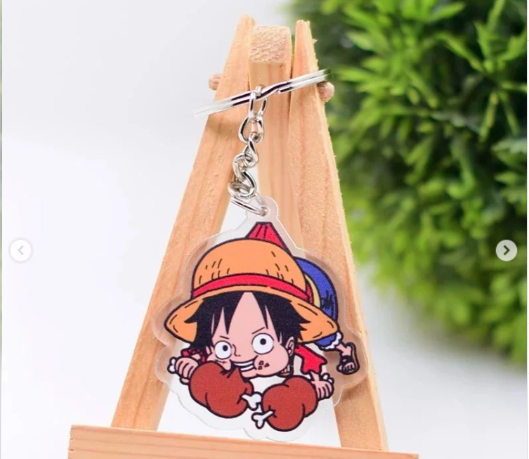 One Piece Luffy Acrylic Keychain