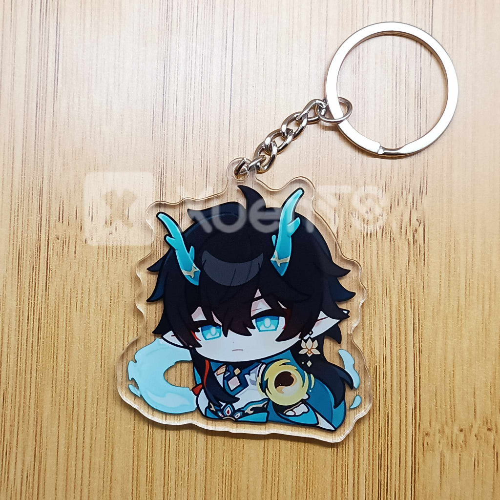 Honkai Star Rail danheng inhibitor lunae IL Acrylic Keychain
