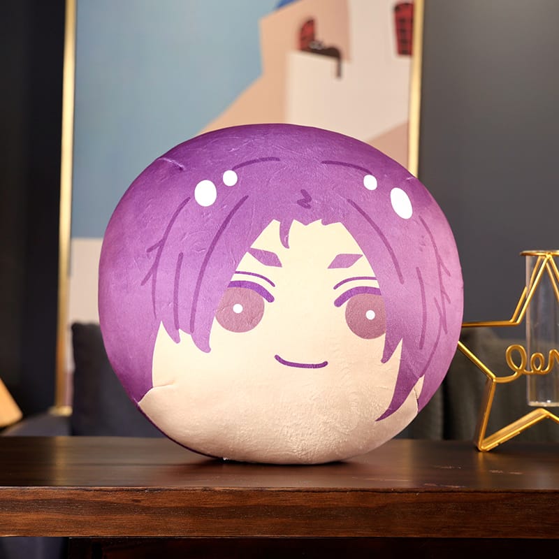 Blue Lock Character Reo Round Pillow