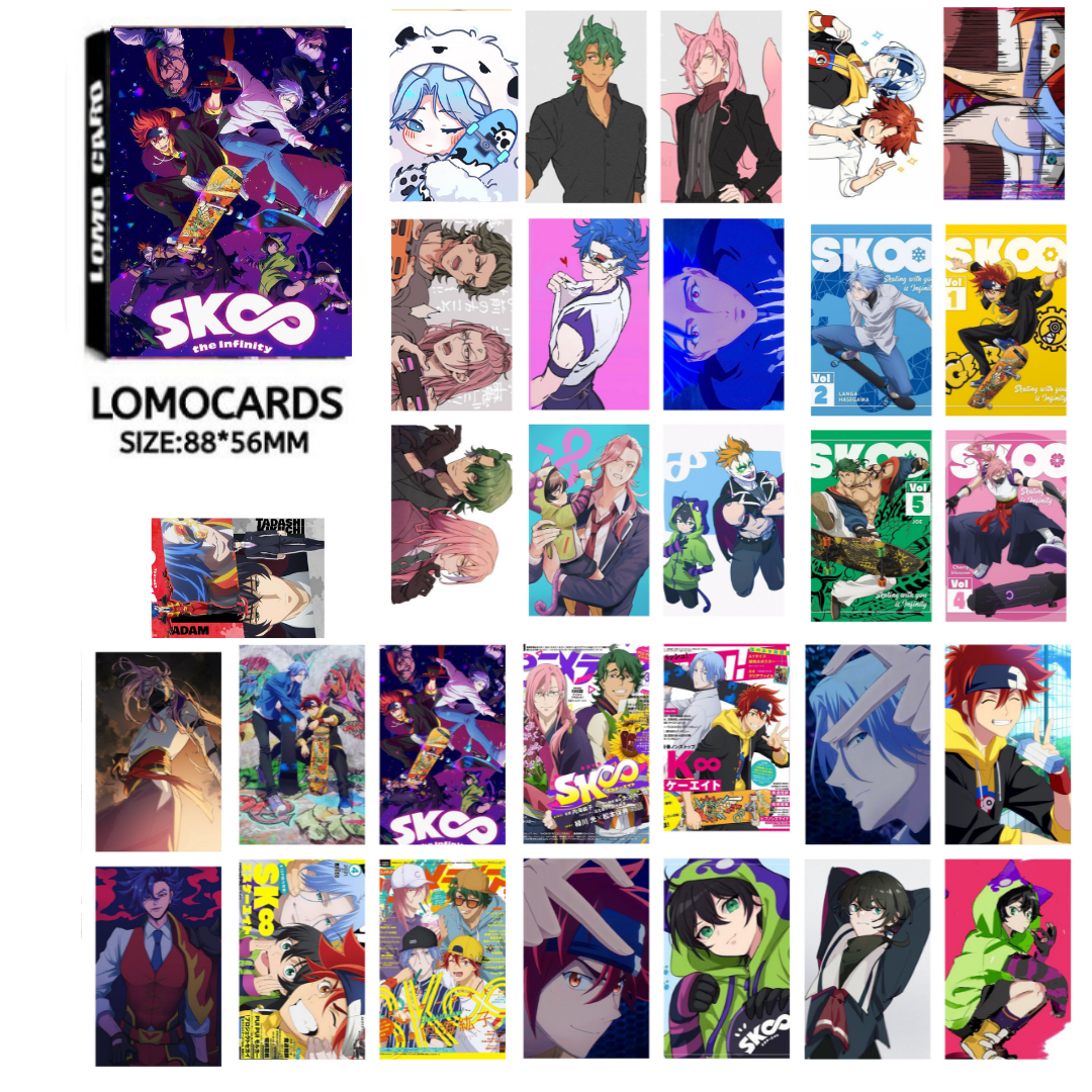 Sk8 Infinity Lomocards 30 Pcs