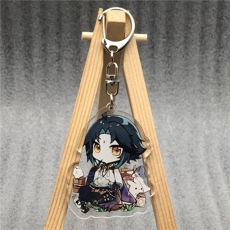 Genshin Impact Xiao Chibi Acrylic Keychain