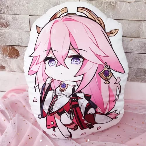 Genshin Impact Yae Miko Pillow