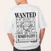 Luffy Wanted Bounty Oversize Tee